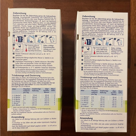 2 new boxes HIPP HA Pre Combiatik hypoallergenic - Picture 2 of 6